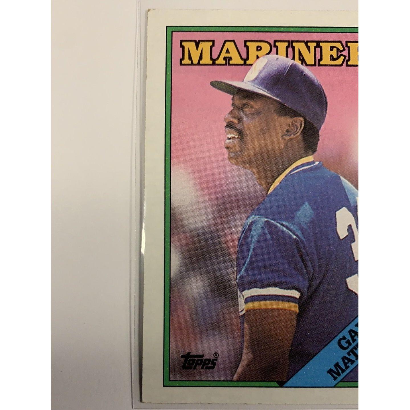  1988 Topps Gary Matthews #156  Local Legends Cards & Collectibles