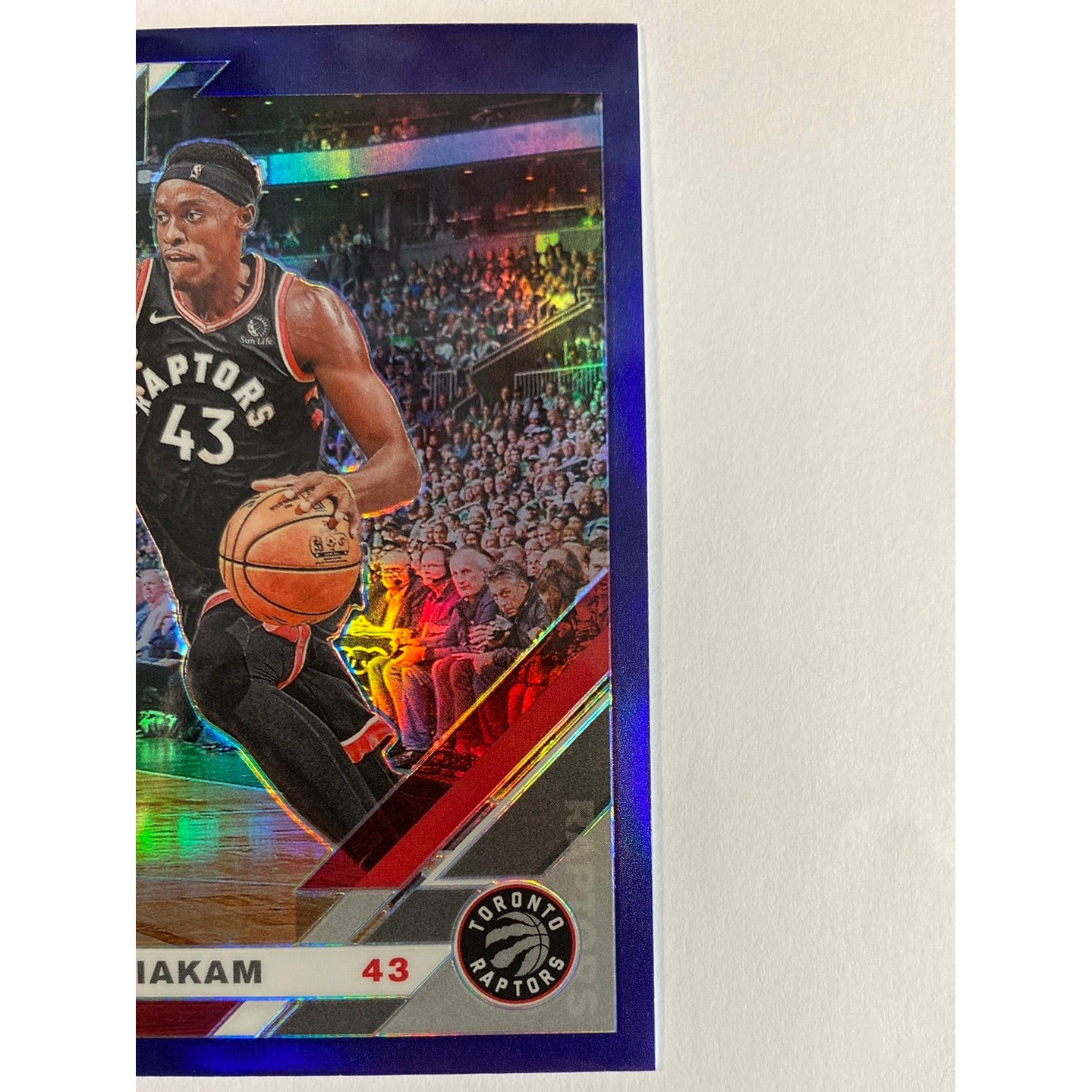 2019-20 Donruss Optic Pascal Siakam Purple Holo Prizm