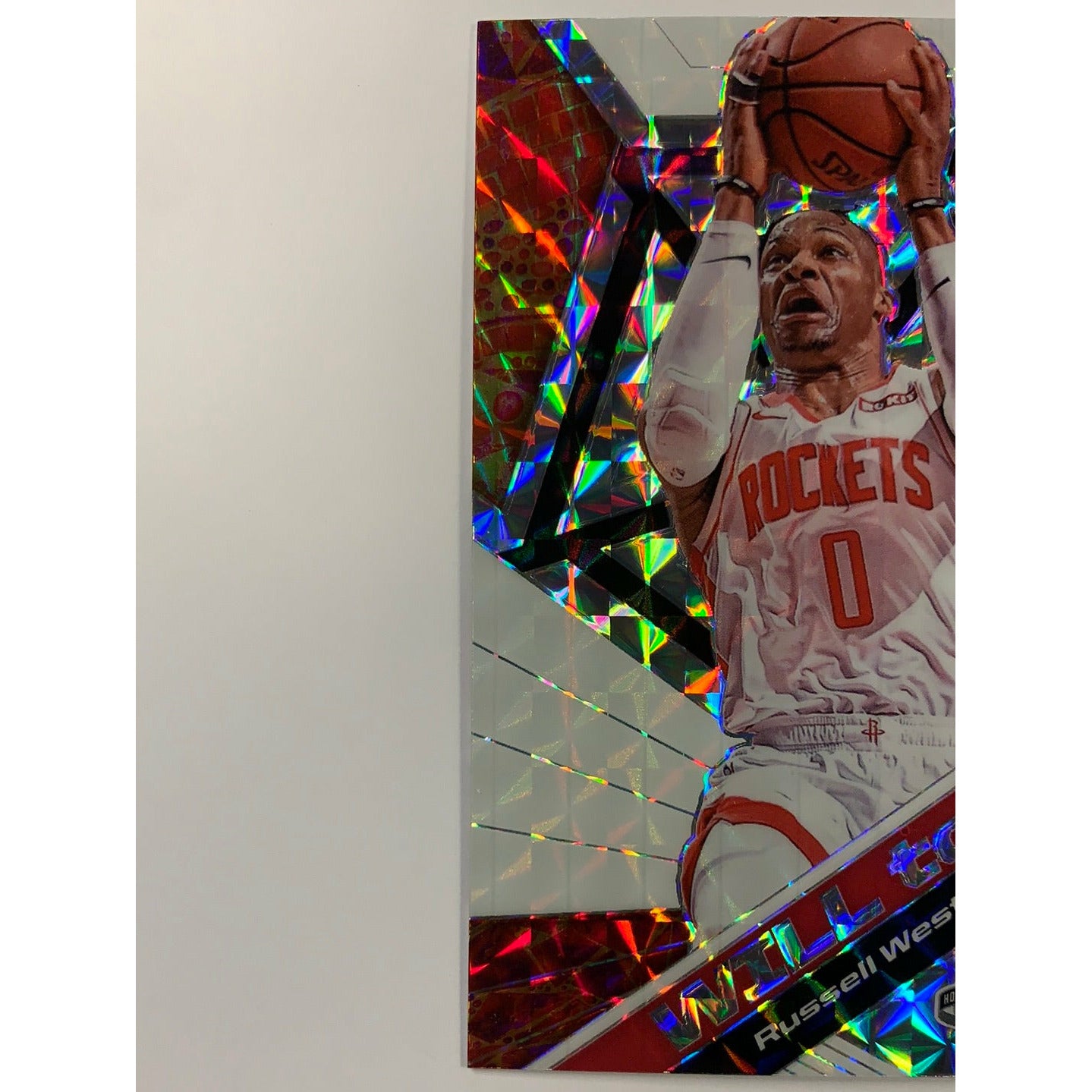 2019-20 Mosaic Russel Westbrook Will to Win Prizm