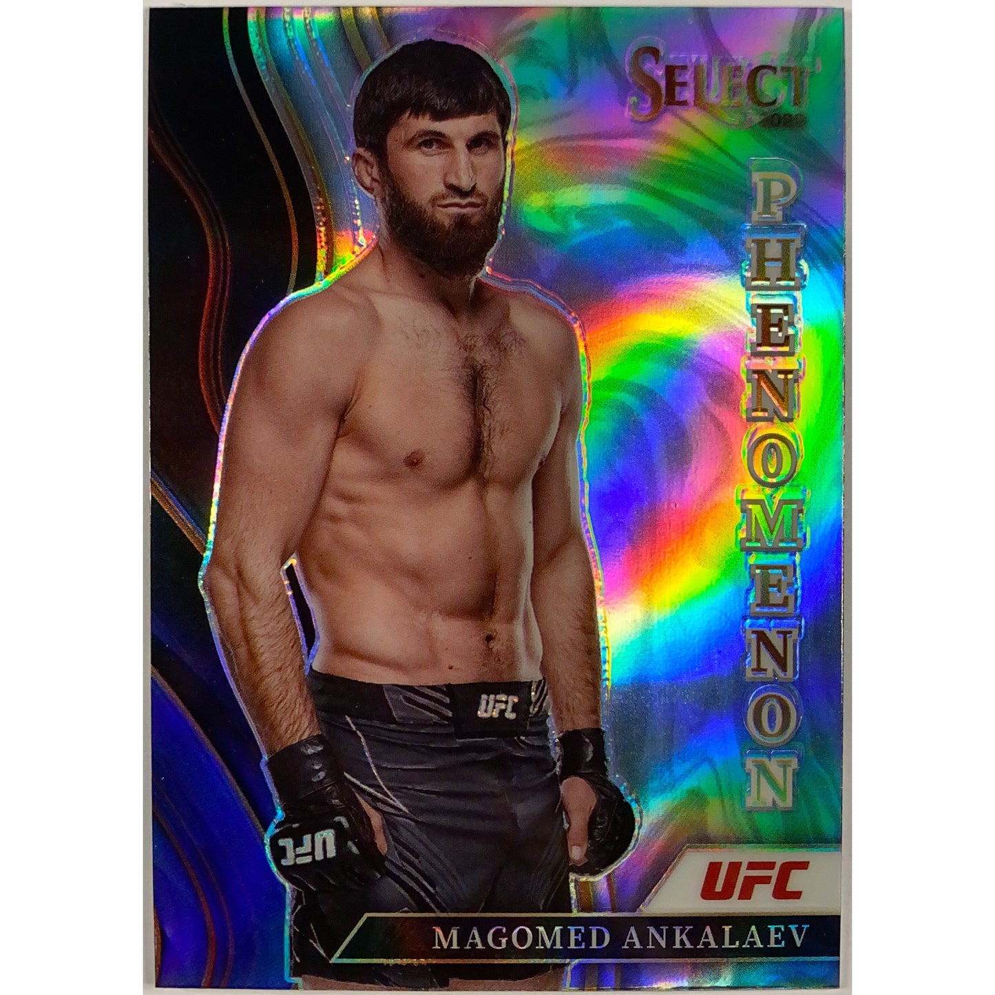 2022 Select Mahomed Ankalaev Phenomenon Silver Holo Prizm