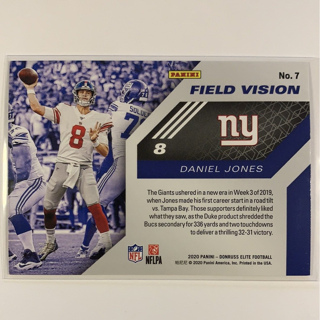  2020 Donruss Elite Daniel Jones Field Vision Pink Parallel  Local Legends Cards & Collectibles