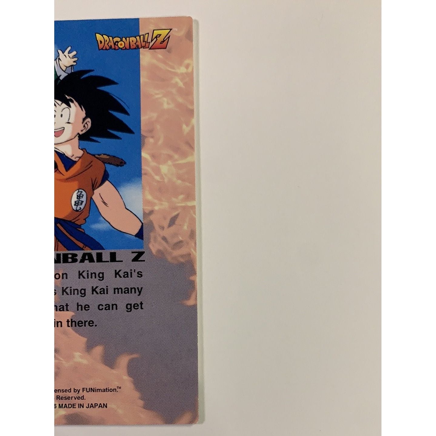  1996 JPP/Amada Dragon Ball Z King Kai Laughs at Goku’s Bad Jokes #42  Local Legends Cards & Collectibles