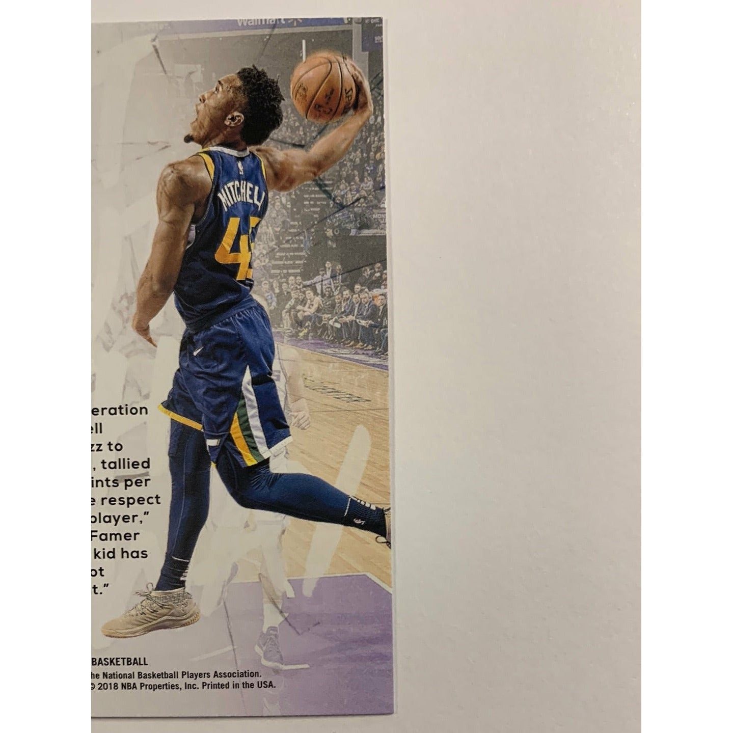 2018-19 Hoops Donovan Mitchell Get Out The Way