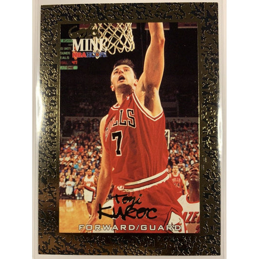  1995 NBA Hoops Gold Mine Toni Kukoc  Local Legends Cards & Collectibles