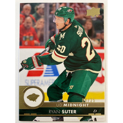 2017-18 Upper Deck Series 2 Ryan Suter UD Midnight /25