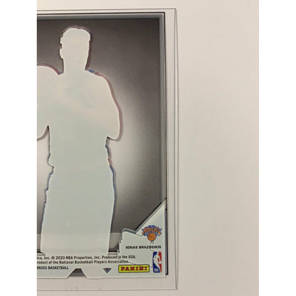 2019-20 Clearly Donruss Ignas Brazdeikis Rated Rookie