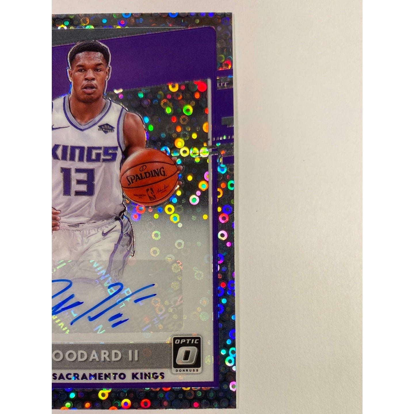 2020-21 Donruss Optic Robert Woodard Il Fast Break Prizm Rated Rookie Auto