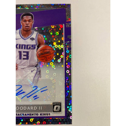 2020-21 Donruss Optic Robert Woodard Il Fast Break Prizm Rated Rookie Auto
