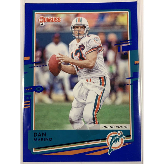  2020 Donruss Dan Marino Blue Press Proof  Local Legends Cards & Collectibles