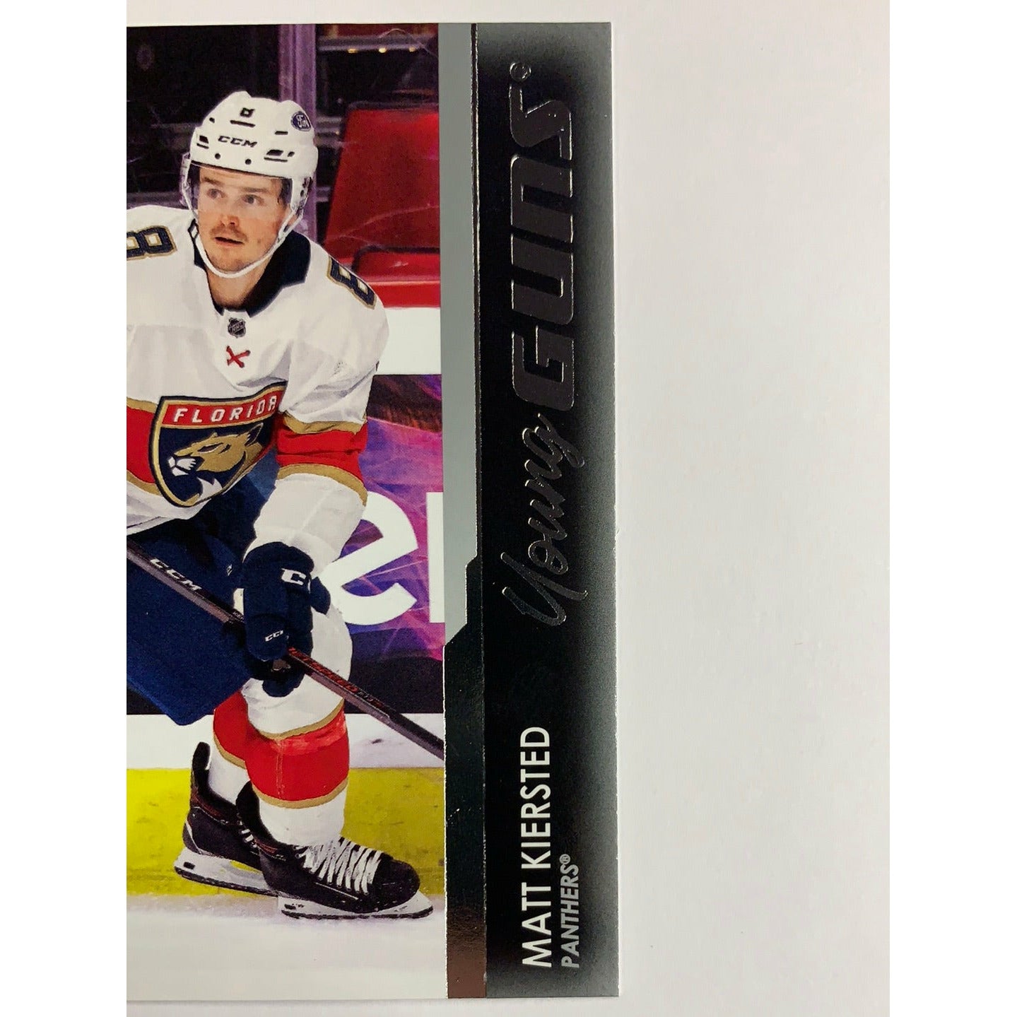 2021-22 Upper Deck Series 1 Matt Kiersted Young Guns