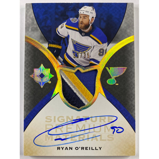 2019-20 Ultimate Collection Ryan O’Reilly Premium Signature Materials /35