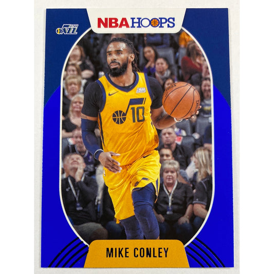 2020-21 Hoops Mike Conley Blue Parallel