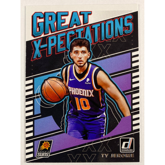 2019-20 Donruss Ty Jerome Great X-Pectations