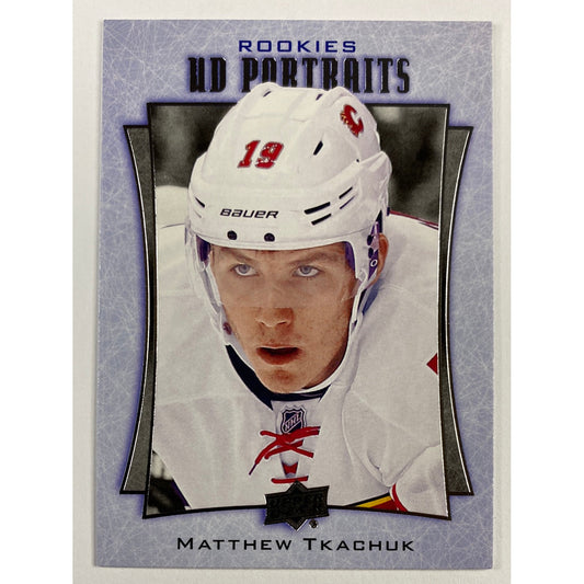 2016-17 Upper Deck Series 2 Matthew Tkachuk UD Portraits Rookies