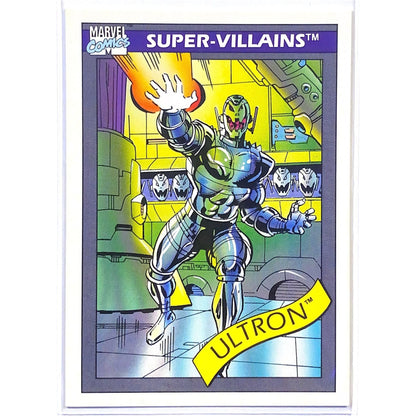  1990 Impel Marvel Comics Super-Villains Ultron #61  Local Legends Cards & Collectibles