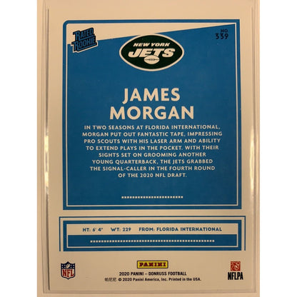  2020 Donruss James Morgan Blue Press Proof Rated Rookie  Local Legends Cards & Collectibles