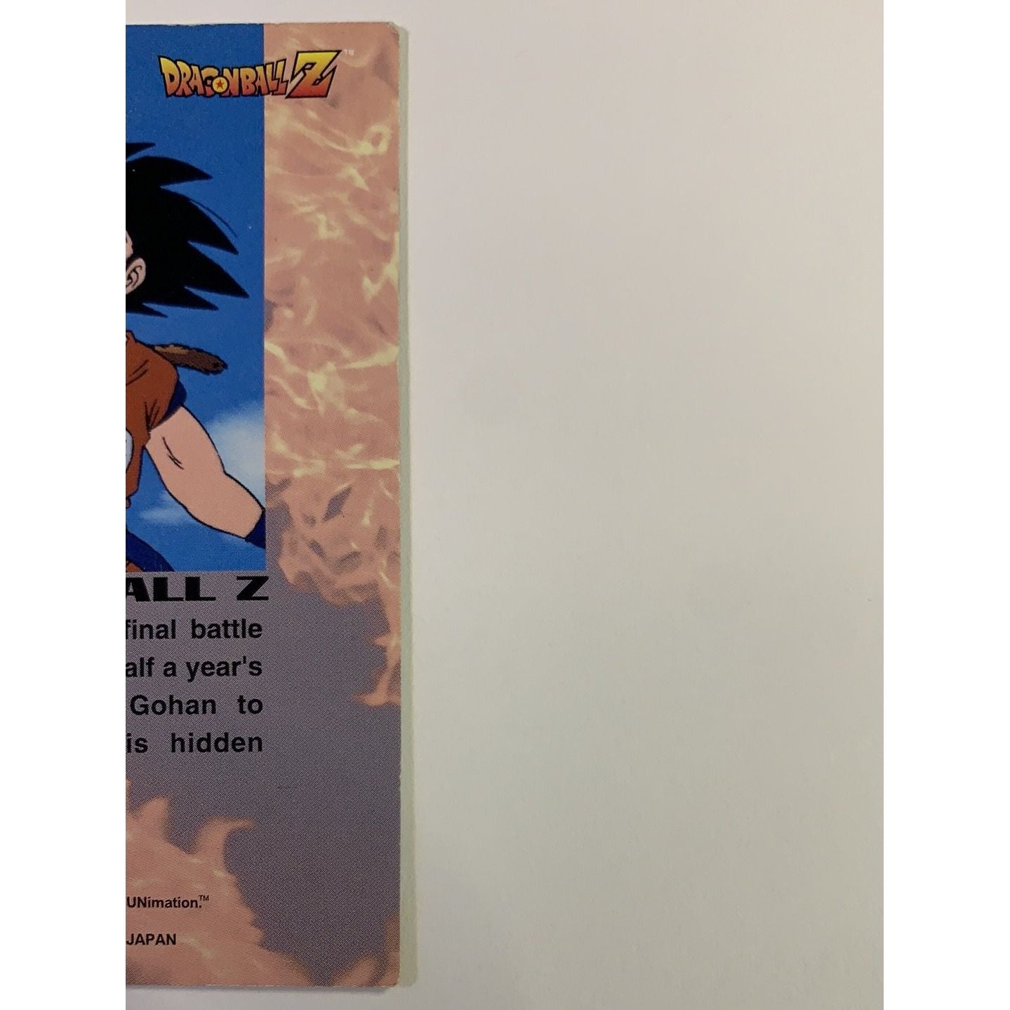  1996 JPP/ Amada Dragon Ball Z Piccolo Trains Gohan #39  Local Legends Cards & Collectibles
