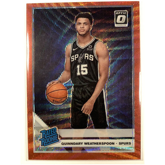 2019-20 Donruss Optic Quinndary Weatherspoon Rated Rookie Tmall Red Wave Prizm  Local Legends Cards & Collectibles
