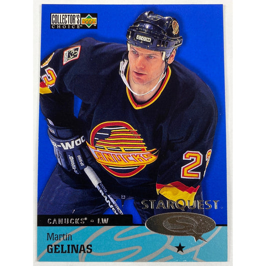 1997-98 Collectors Choice Martin Gelinas Starquest