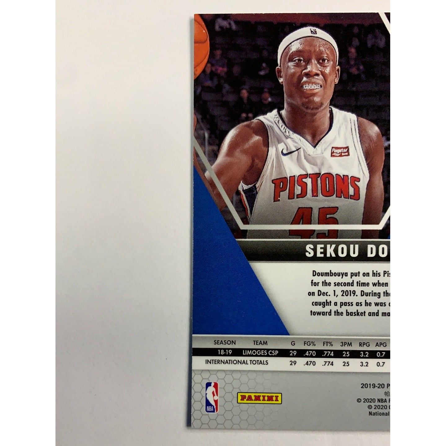 2019-20 Mosaic Sekou Doumbouya Green Mosaic Prizm RC