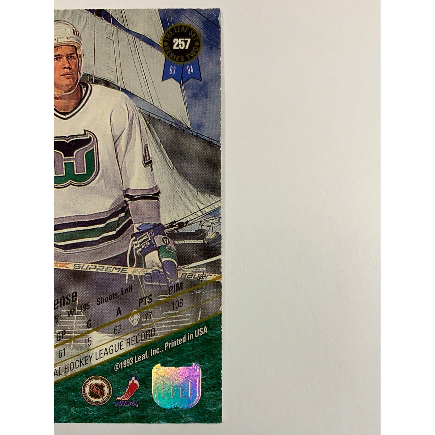 1993-94 The Leaf Set Chris Pronger RC