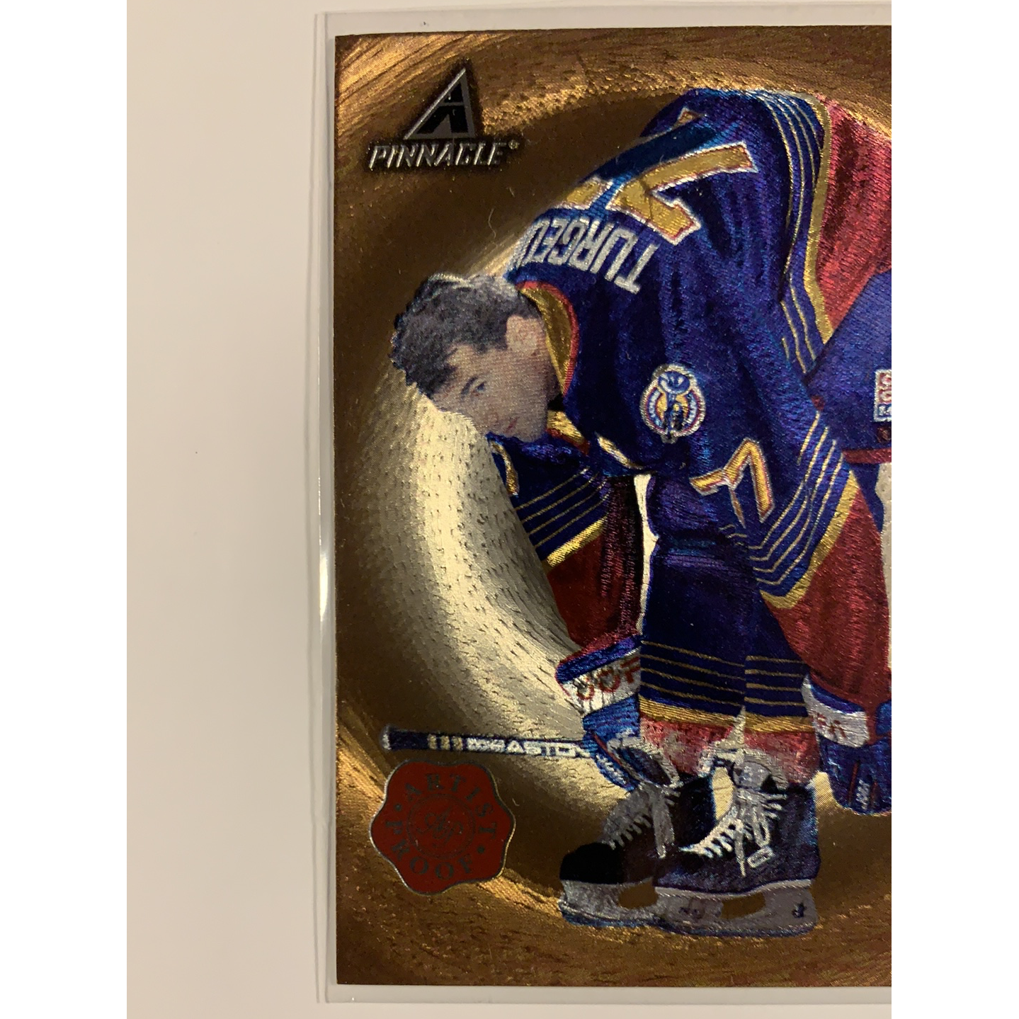  1997-98 Pinnacle Pierre Turgeon Artist Proof  Local Legends Cards & Collectibles