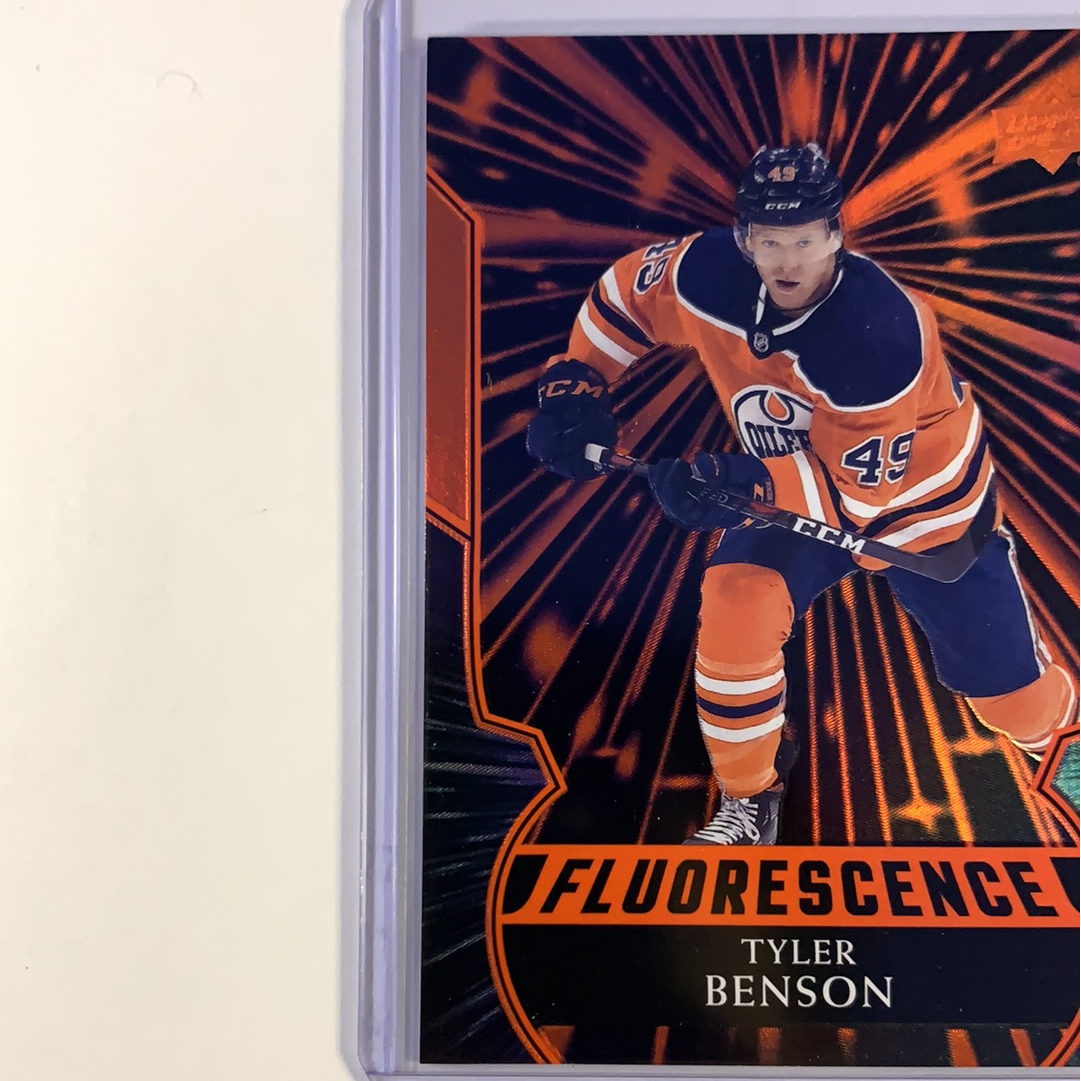  2020-21 Upper Deck Series 2 Tyler Benson Fluorescence Rookie Card  Local Legends Cards & Collectibles