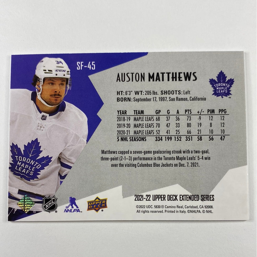 Auston Matthews Hockey Cards
