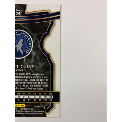 2019-20 Select Jarrett Culver Concourse Level RC
