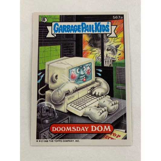 1988 Topps Doomsday Dom Die Cut
