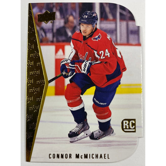 2020-21 Upper Deck Series 2 Connor McMichael 95 Die Cut Retro RC