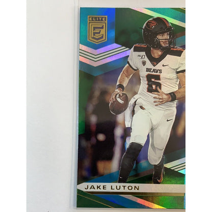  2020 Donruss Elite Jake Luton RC Green Foil  Local Legends Cards & Collectibles