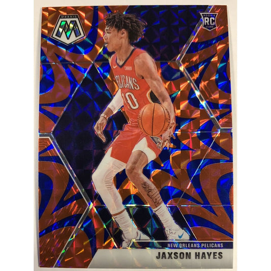  2019-20 Mosaic Jaxson Hayes Blue Reactive Prizm Rookie Card  Local Legends Cards & Collectibles