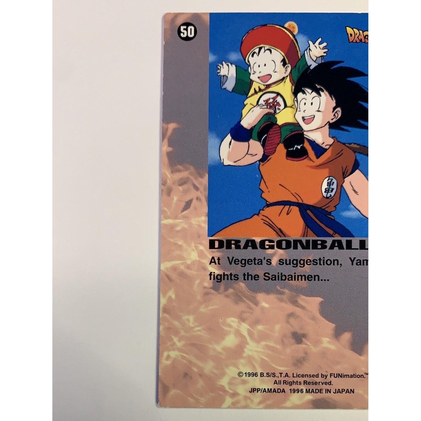  1996 JPP/Amada Yamcha Vs Saibaimen #50  Local Legends Cards & Collectibles