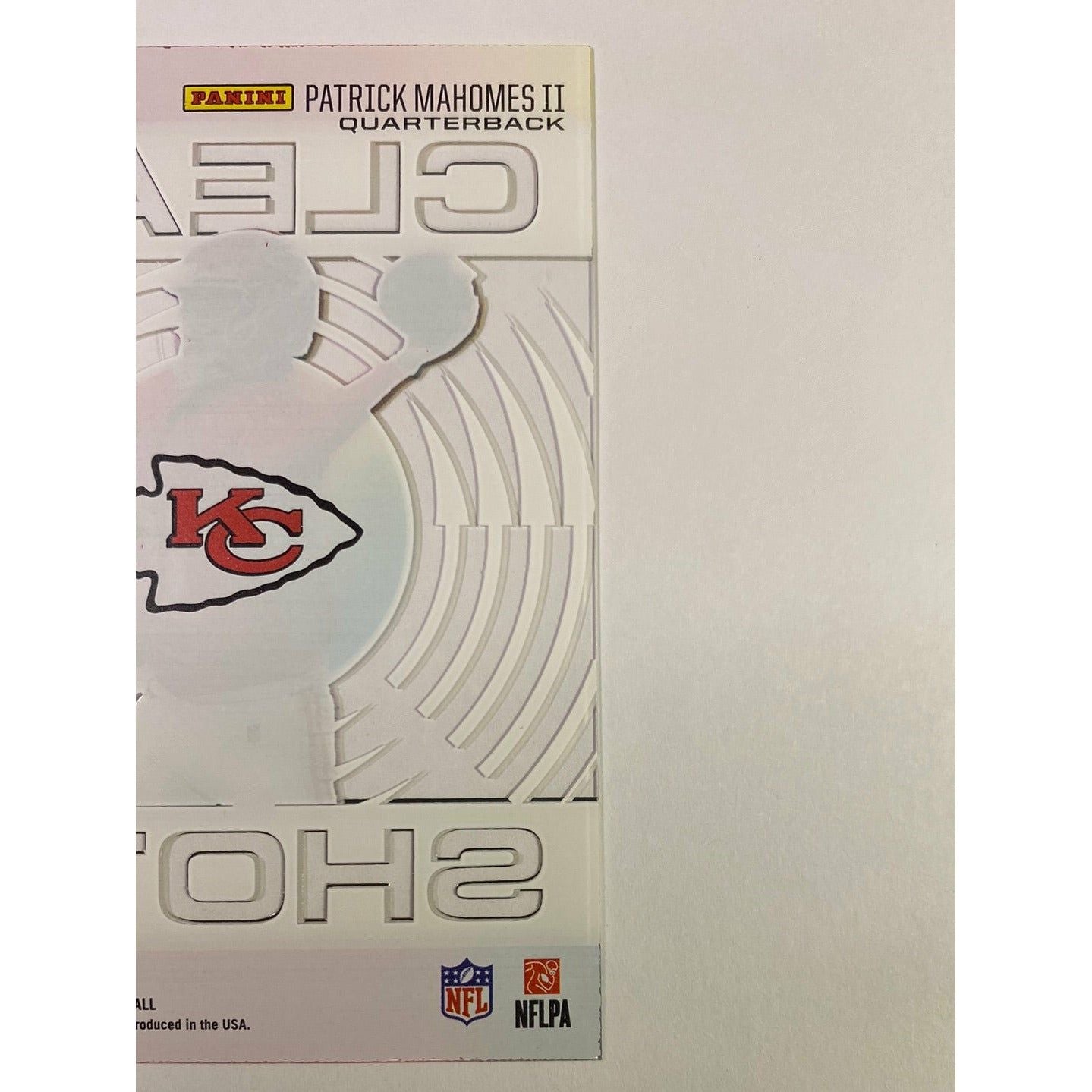 2021 Illusions Patrick Mahomes ll Clear Shots