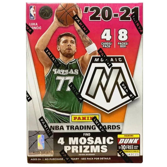 2020-21 Panini Mosaic NBA Basketball Blaster Box