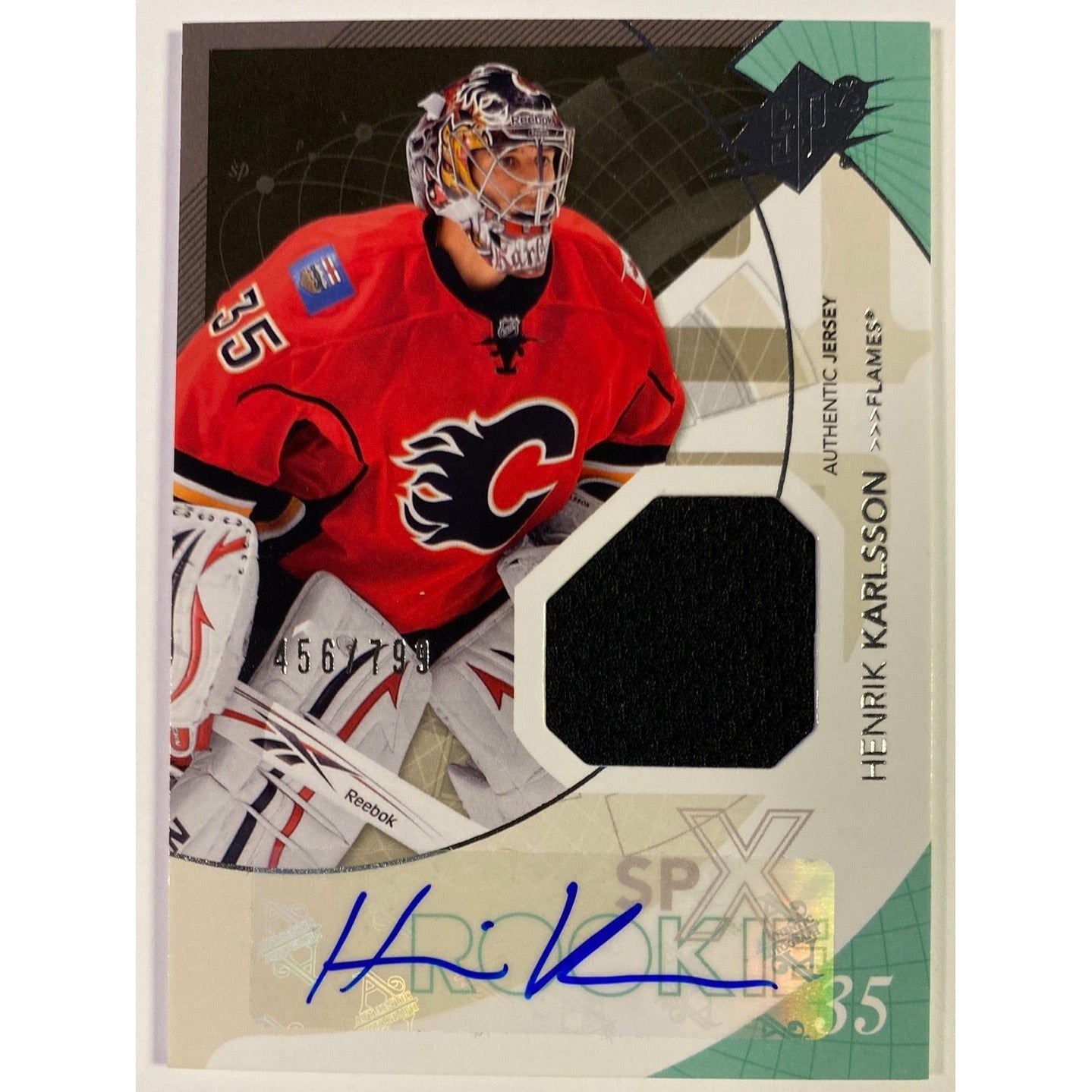  2010-11 SPX Henrik Karlsson RPA /399  Local Legends Cards & Collectibles