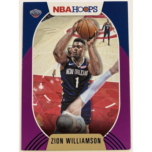  2020-21 Hoops Zion Williamson Purple Parallel  Local Legends Cards & Collectibles