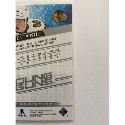  2020-21 Upper Deck Series 2 Mackenzie Entwistle Young Guns  Local Legends Cards & Collectibles