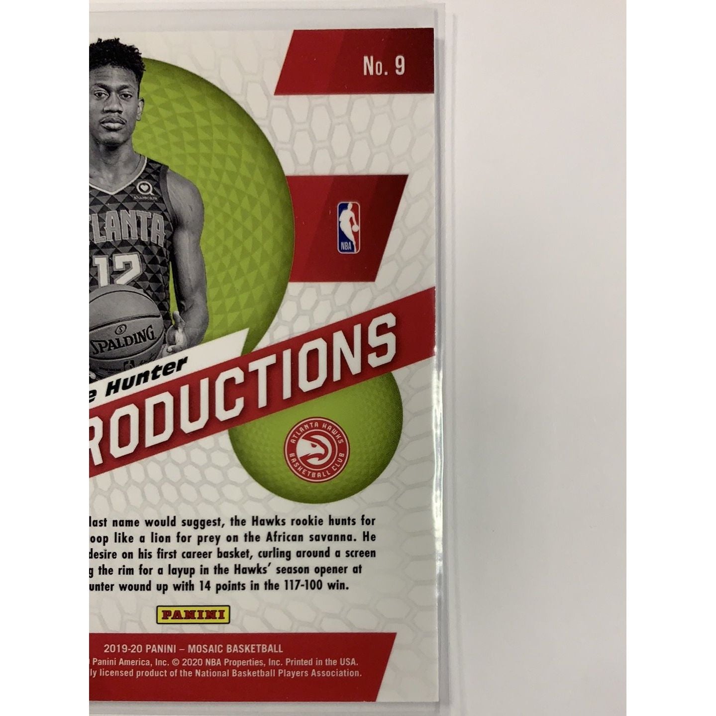  2019-20 Panini Mosaic De’Andre Hunter Introductions  Local Legends Cards & Collectibles
