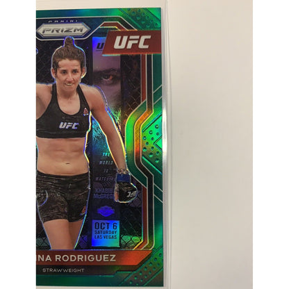  2021 Panini Prizm UFC Marina Rodriguez Green Prizm #47  Local Legends Cards & Collectibles