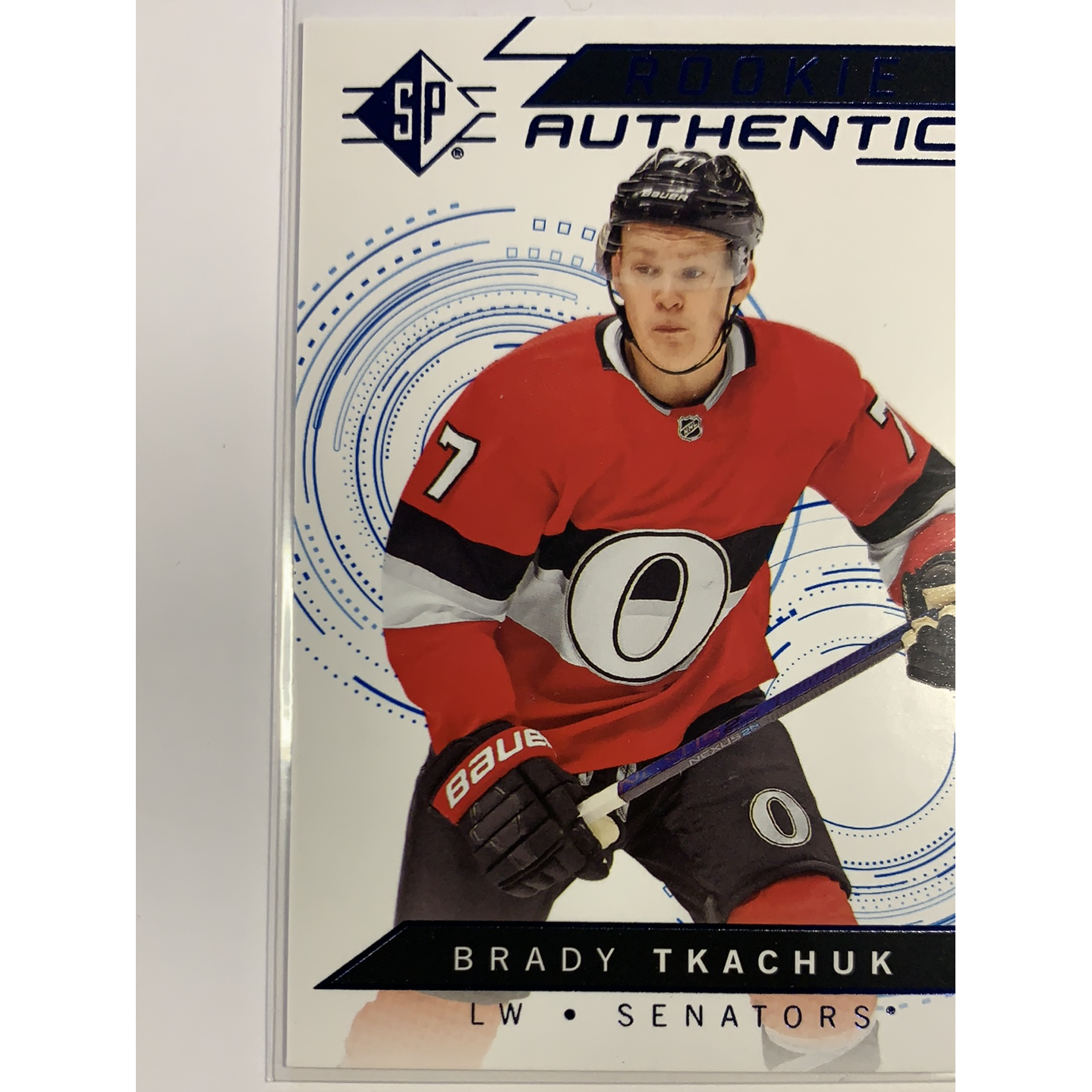 2018-19 Upper Deck SP Brady Tkachuk Rookie Authentics  Local Legends Cards & Collectibles