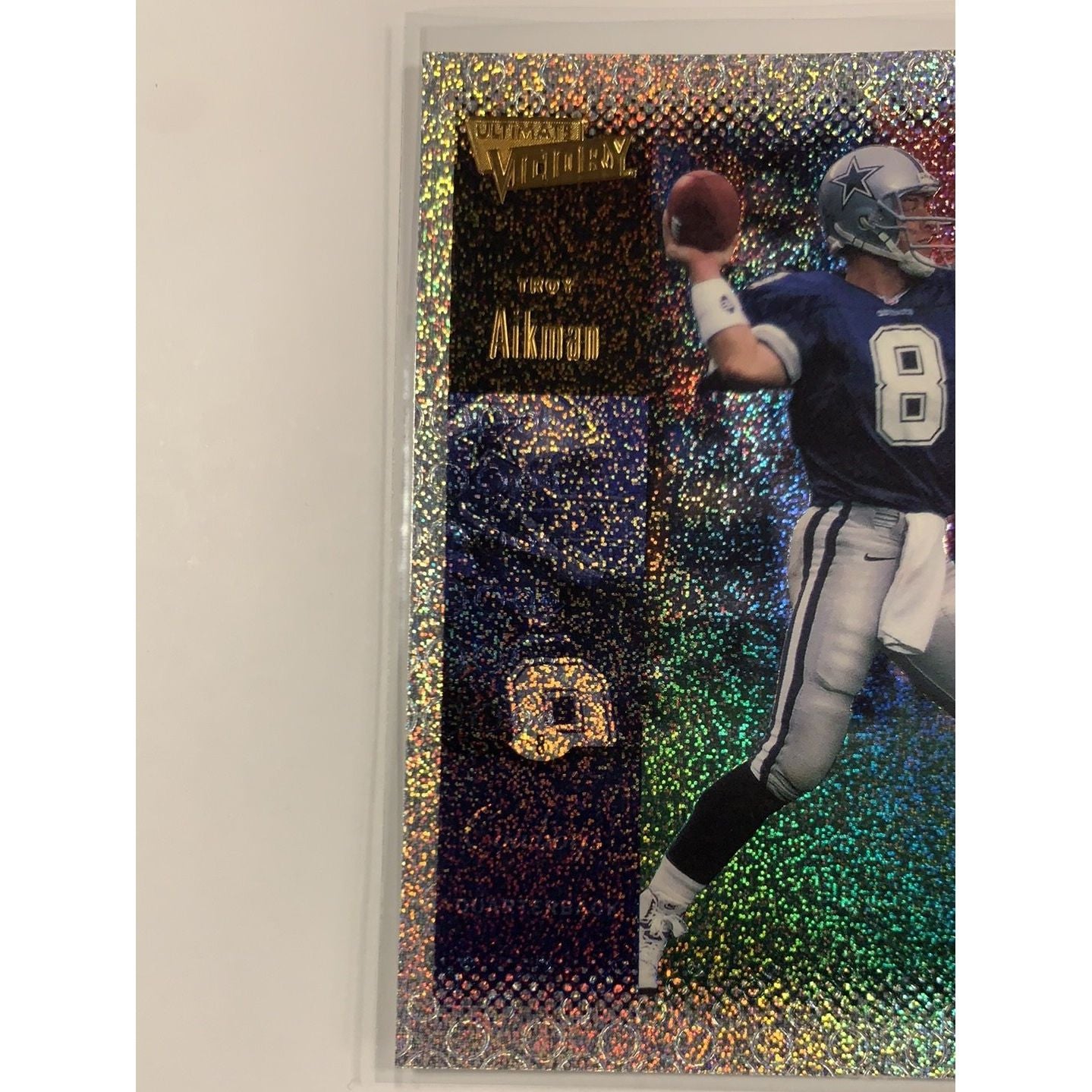  2000 Upper Deck Victory Troy Aikman Speckle Foil Parallel  Local Legends Cards & Collectibles