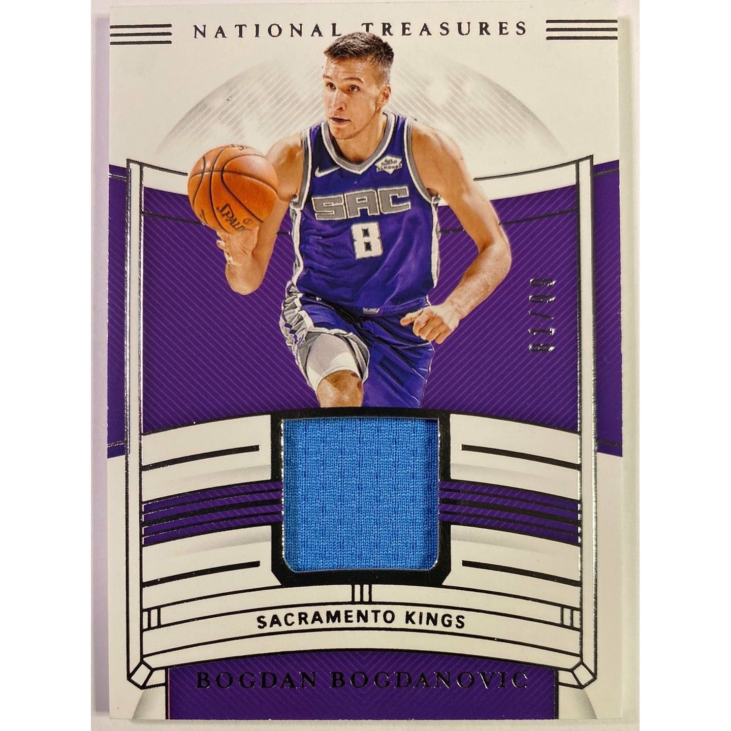 2019-20 National Treasures Bogdan Bogdanovic Jersey Patch /99
