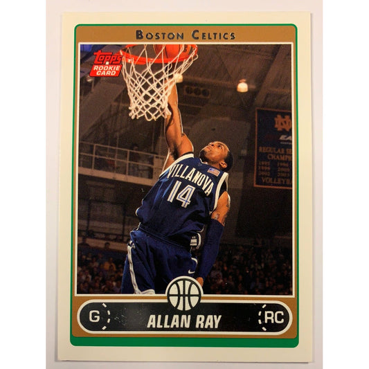 2006 Topps Allan Ray Rookie Card