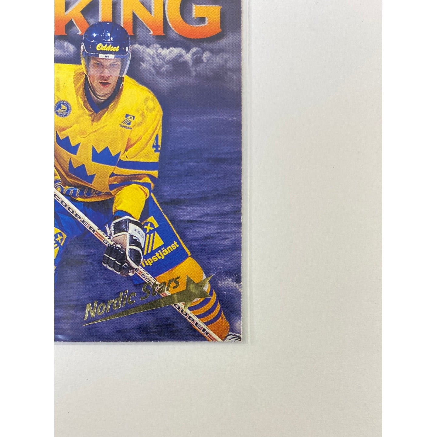1996 Wein Semic Collections Nicklas Lidstrom The Mighty Viking Nordic Stars SSP