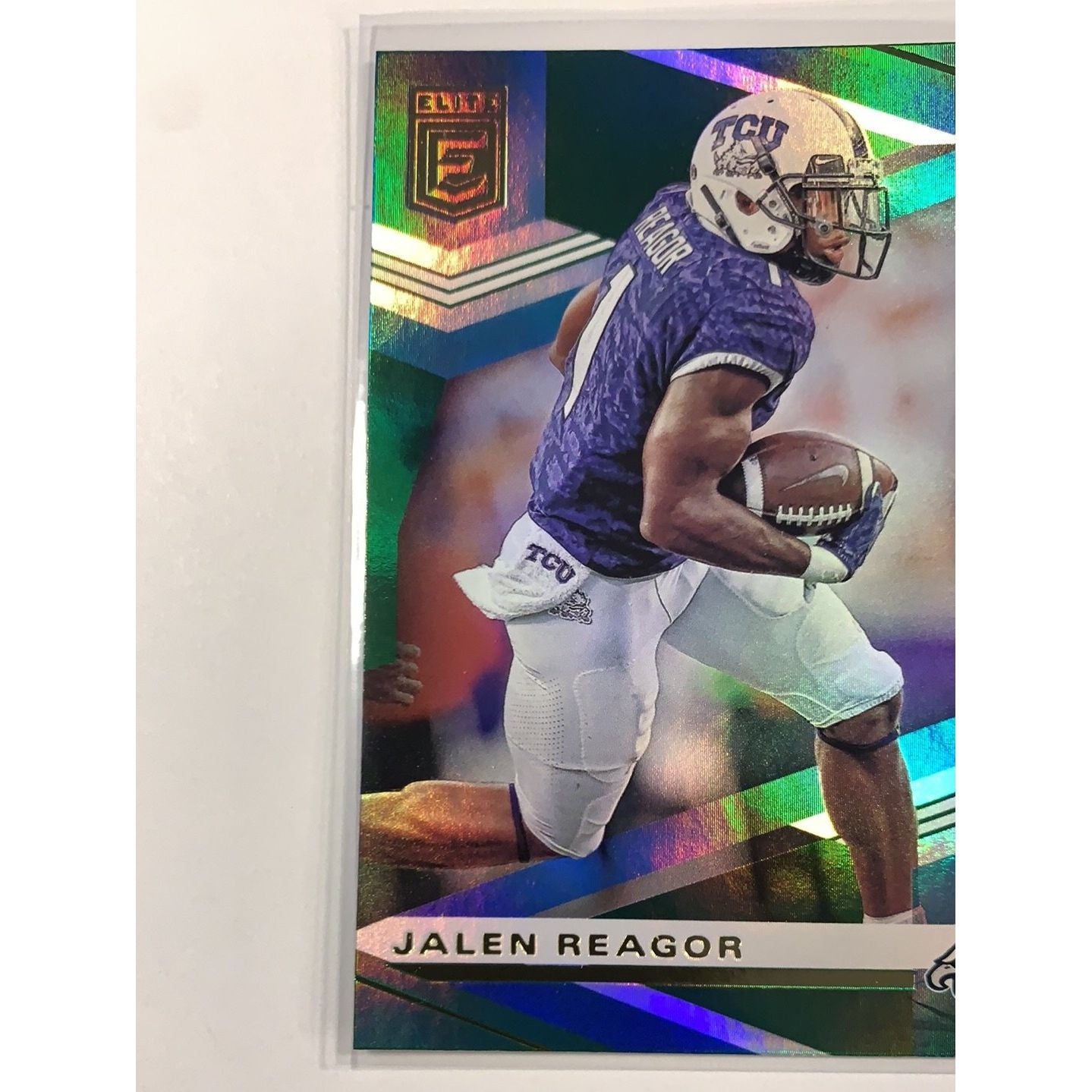  2020 Donruss Elite Jalen Reagor RC Green Foil Parallel  Local Legends Cards & Collectibles