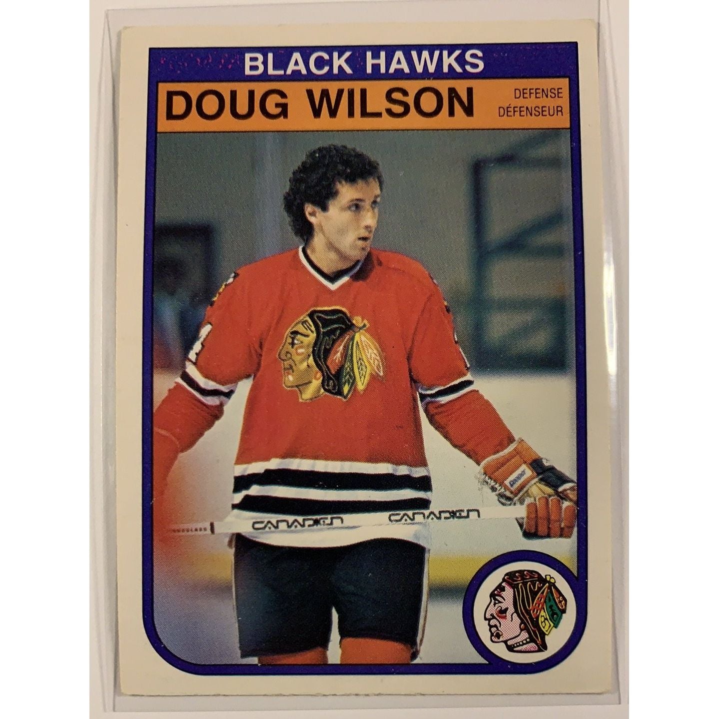  1982-83 O-Pee-Chee Doug Wilson Base #77  Local Legends Cards & Collectibles