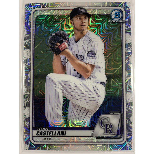  2020 Bowman Chrome Ryan Castellani Mojo Refractor  Local Legends Cards & Collectibles