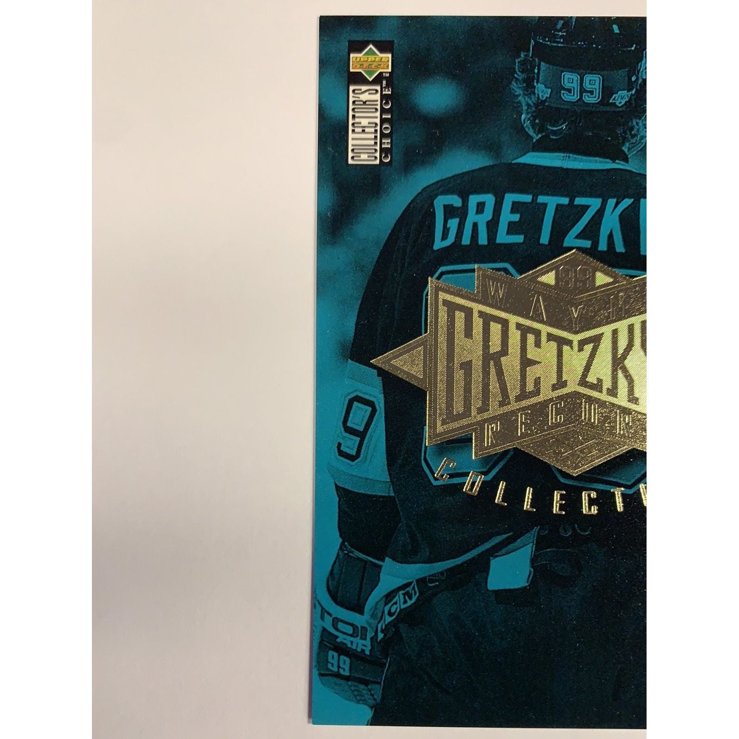  1995 Upper Deck Collectors Choice Wayne Gretzkys Record Collection Header  Local Legends Cards & Collectibles